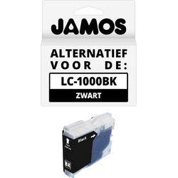 JAMOS - Inktcartridge / Alternatief voor de Brother LC-1000BK Zwart