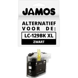 JAMOS - Inktcartridge / Alternatief voor de Brother LC-129BK XL Zwart