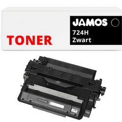 Jamos - Tonercartridge / Alternatief voor de Canon 724H Toner Zwart