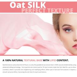 Oat Silk Powder - For use in Cosmetics, Mineral Makeup, Creams & Moisturisers