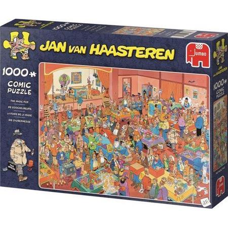 Jan Van Haasteren Puzzel 1000 stukjes - De Goochelbeurs