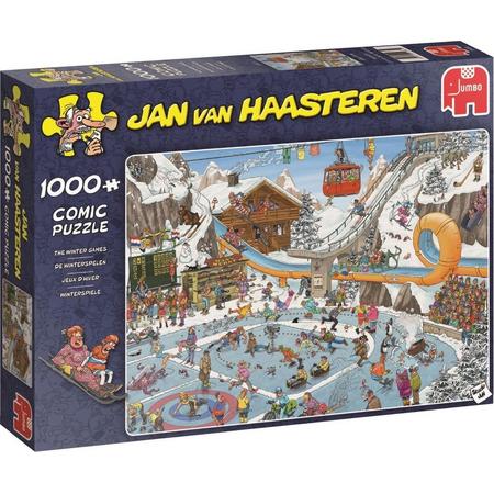 Jan van Haasteren - De Winterspelen - Puzzel 1000 stukjes