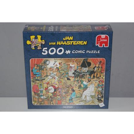 Jan van Haasteren Comic Puzzel - The Artists - 500 stukjes