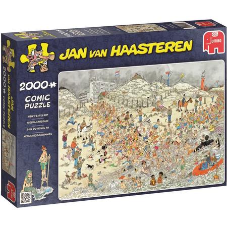 Jan van Haasteren De Nieuwjaarsduik - Puzzel 2000 stukjes