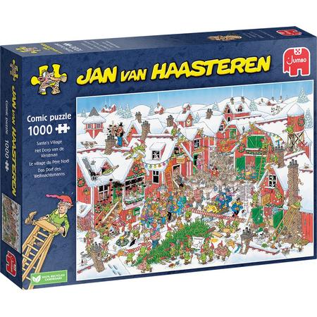 Jan van Haasteren Het dorp van de Kerstman 1000 stukjes - Legpuzzel