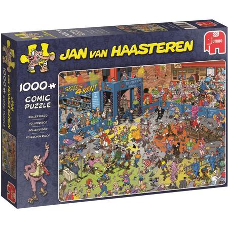 Jan van Haasteren Rollerdisco - Puzzel 1000 stukjes