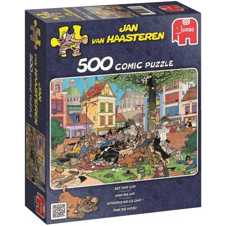 Jan van Haasteren Vang Die Kat! - Puzzel 500 stukjes