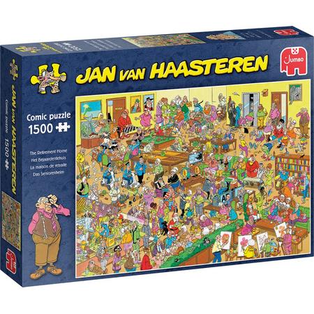 Jan van Haasteren het Bejaardentehuis 1500 stukjes - Legpuzzel