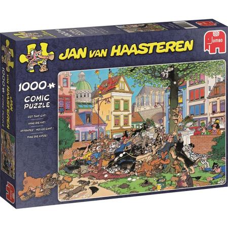 Jumbo Jan Van Haasteren Vang Die Kat! Legpuzzel 1000 Stukjes