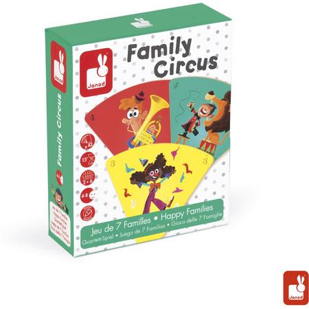 Janod familie circus - geheugenspel