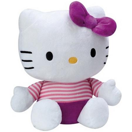 Jemini Hello Kitty Knuffel Doll Pluche Meisjes Paars 25 Cm