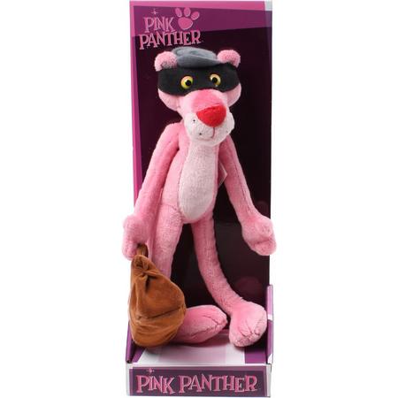 Jemini Knuffel Pink Panther Dief Pluche Roze 24 Cm