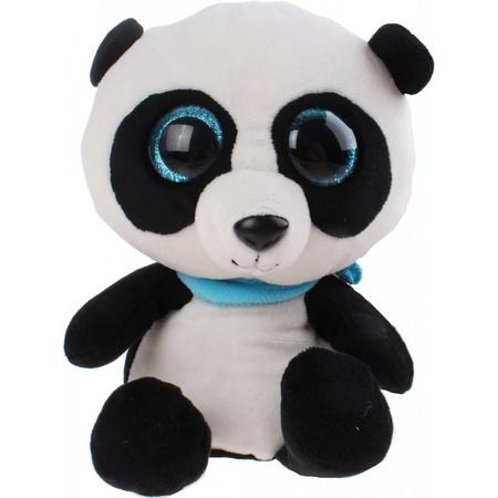 Jemini Lookiz Pluchen Knuffel Panda 19 Cm Wit