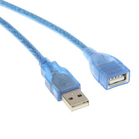 USB 2.0 mannetje naar vrouwtje Type A Kabel, Lengte: 1.8 meter