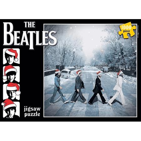 Beatles, The - Christmas Abbey Road (1000 Piece Jigsaw Puzzle)