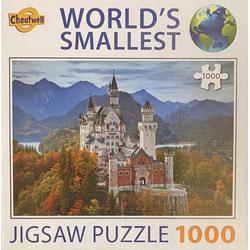 Worlds smallest puzzel Neuschwanstein Castle 1000