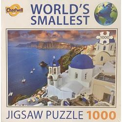 Worlds smallest puzzel Santorini 1000