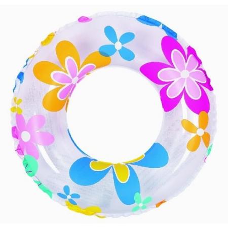 Jilong Zwemband bloem 60 cm transparant/gekleurd