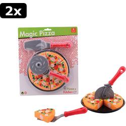 2x Home and Kitchen magische pizza