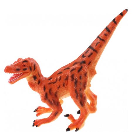 Johntoy Dinosaurus Animal World Staurikosaurus 13 Cm Geel/oranje