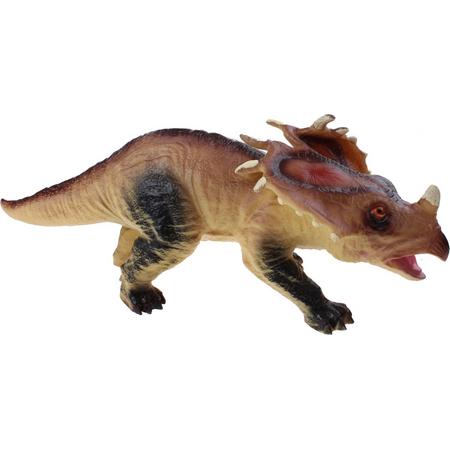 Johntoy Dinosaurus Styracosaurus 45 Cm Bruin