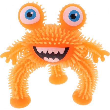 Johntoy Driepotig Monster 10 Cm Oranje