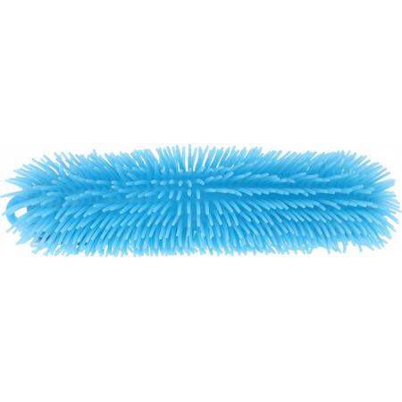 Johntoy Fluffy Worm Blauw 33cm