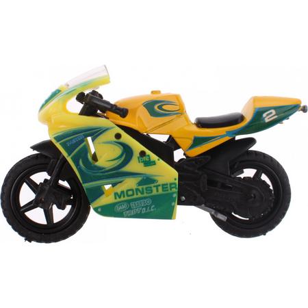 Johntoy Motor Super Bike Geel/groen