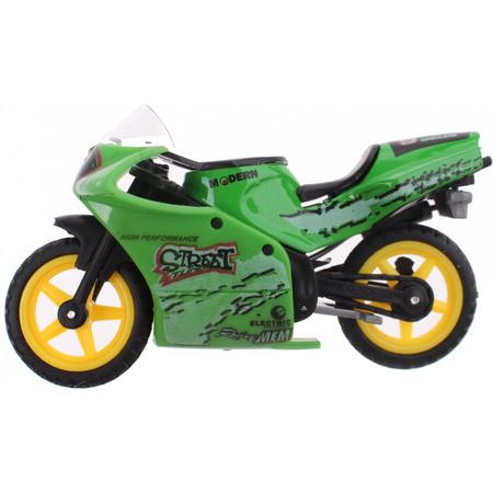 Johntoy Motor Super Bike Groen/geel