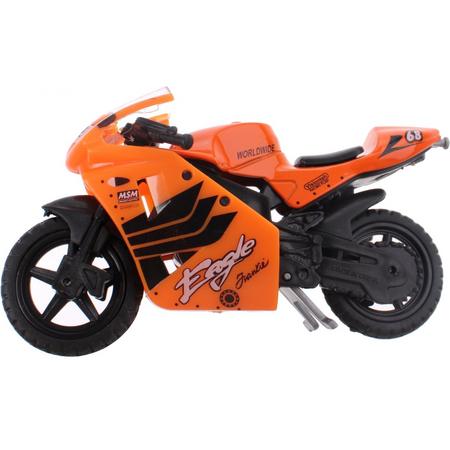 Johntoy Motor Super Bike Oranje/zwart