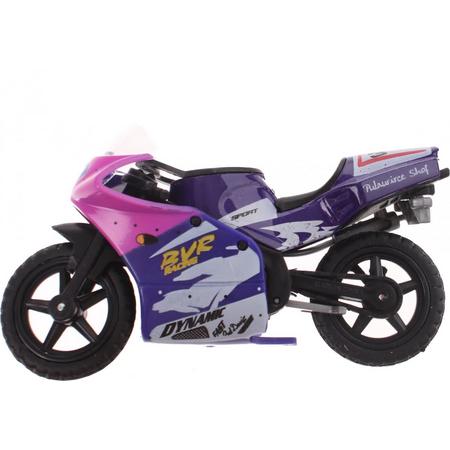 Johntoy Motor Super Bike Paars/roze