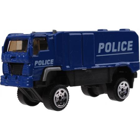 Johntoy Politietruck 9 Cm Blauw