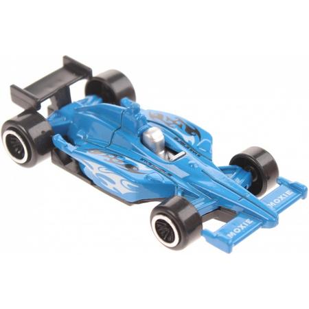 Johntoy Raceauto Moxie Blauw 7,5 Cm