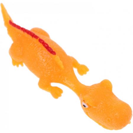 Johntoy Slingshot Dinosaurus Oranje 11 Cm