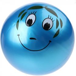 Johntoy Speelbal Smiley 20 Cm Blauw