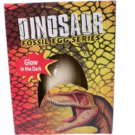 Johntoy Uithak-ei Met Glow In The Dark Dinosaurus