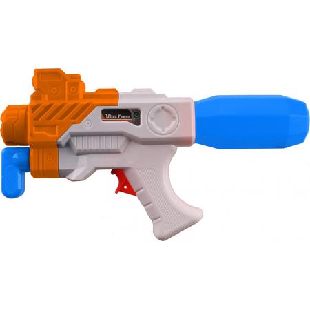 Johntoy Waterpistool Aqua Fun Blaster 28 Cm Blauw/oranje