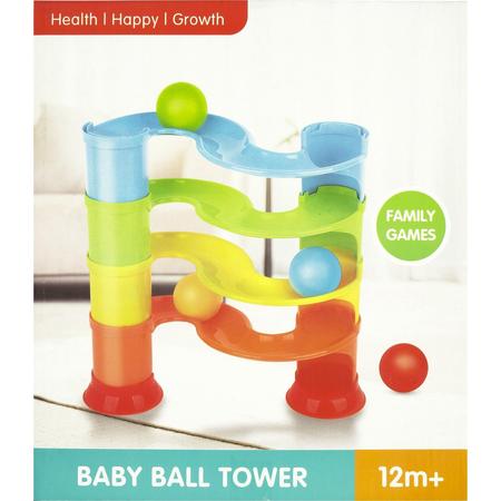 JollityWorks - Baby Knikkerbaan - Ballen Toren
