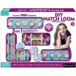 JollyCreative - Horloge Maak Set - 110-delig - Maak je eigen horloge en bandjes