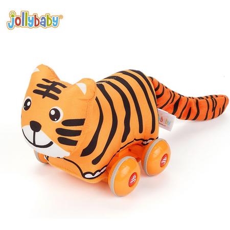 auto speelgoed/ baby speelgoed/ speelgoed voor jongens/ auto speelgoed/ Speel & Leer/  pluche auto speelgoed/ tijger