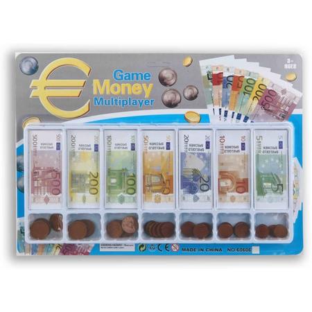 Speelgeld Euro op kaart