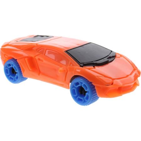 Jonotoys Bouwpakket Auto Speed Car 15-delig Oranje