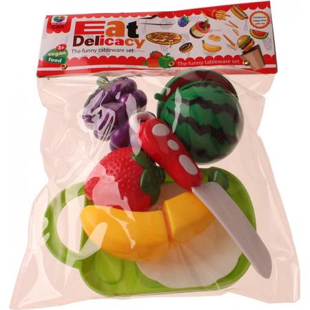 Jonotoys Speelgoedfruit Eat Delicacy Junior 10-delig