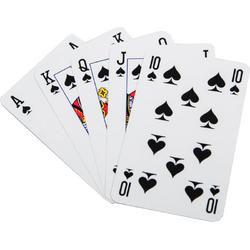Jonotoys Speelkaarten 6 X 8,5 Cm Wit 1 Set