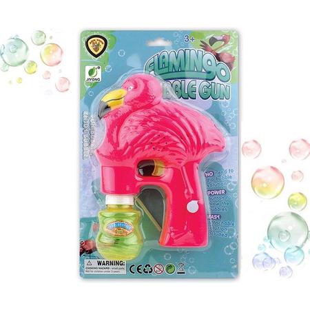 Bubble Gun - Bellenblaas Pistool - Bellenblaaspistool - Flamingo - Roze