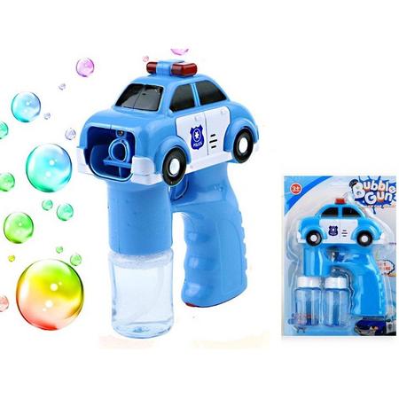 Bubble Gun - Bellenblaas Pistool - Bellenblaaspistool - Politie - Blauw