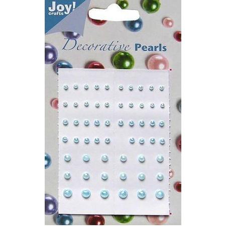 Joy!crafts decorative pearls licht blauw