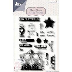 Joy! Crafts Clearstempel - Noor- streetwear 130506/0529 148x105mm