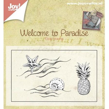 Joy! Crafts Stempel - Welcome to paradise - klein 100x60