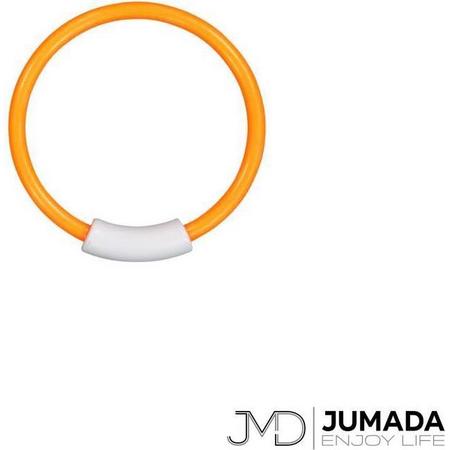 Jumadas Duikringen set - Opduikmaterialen - Duikspeeltjes - Ringen voor het zwembad - Set van 4 - Geel